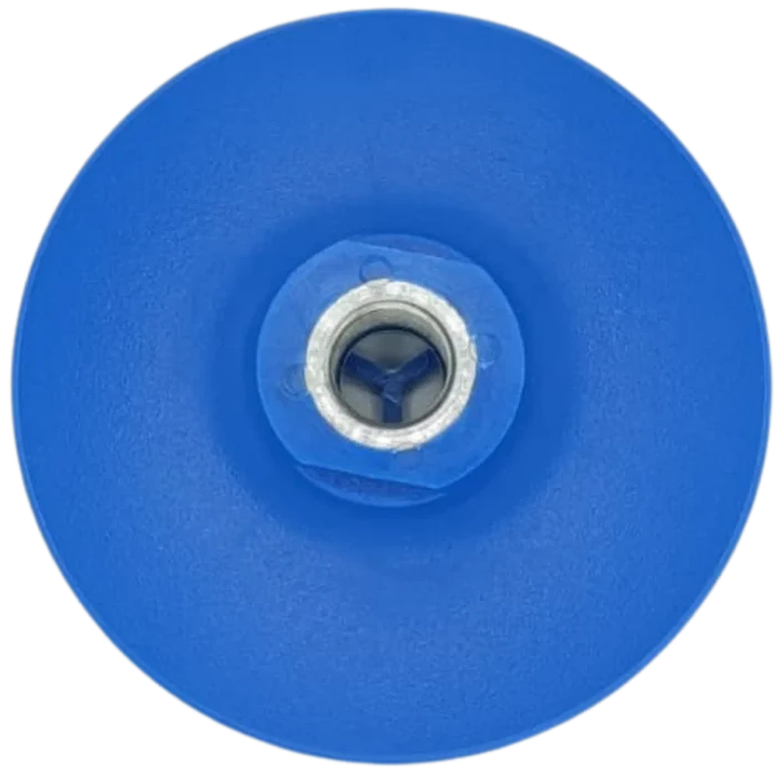 4" Blue Rigid Backer Pad