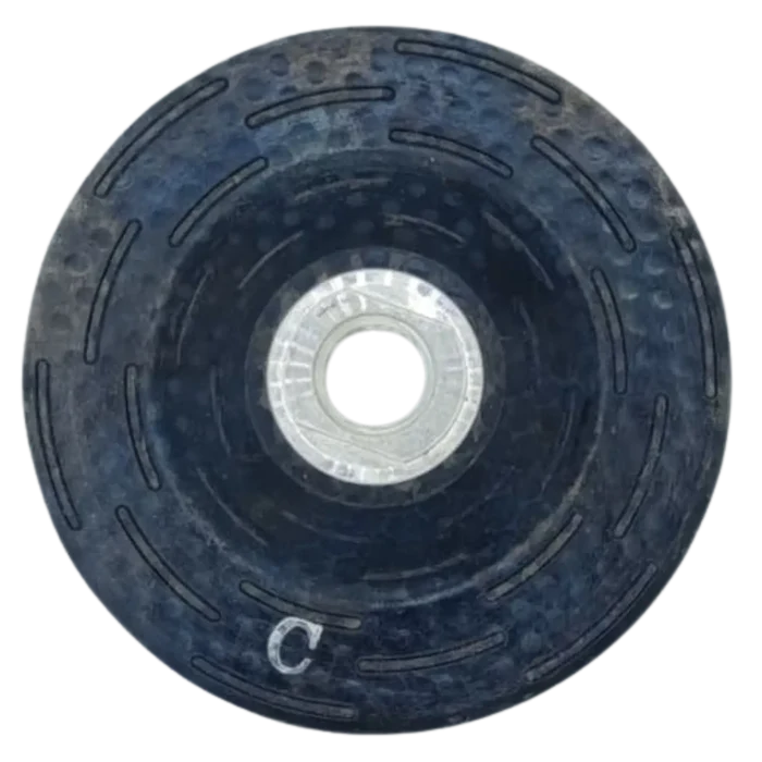 4" Silent Rubber Body Cup Wheel