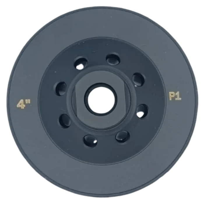 4" Turbo Cup Wheel Aluminium Body