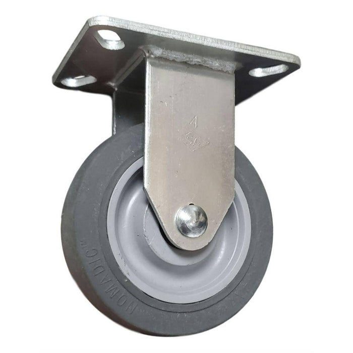 4" x 1-1/4" Nomadic Wheel Rigid Caster - Durable Superior Casters - product view 2