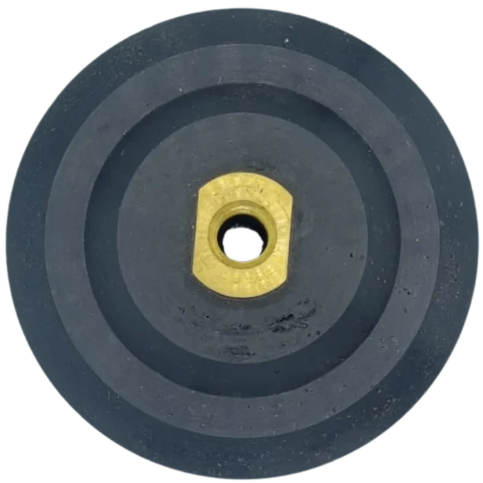 5" Rubber Back-Up Pad - Rigid
