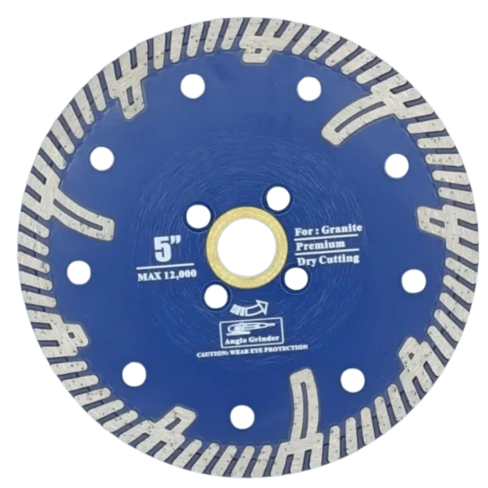 5" Turbo Blade with Protection In Blue Color