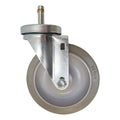 5" x 1-1/4" Nomadic Wheel Swivel Grip Ring Stem Caster (7/16") - Durable Superior Casters