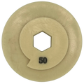 6" Straight Edge Disc With Snail Lock