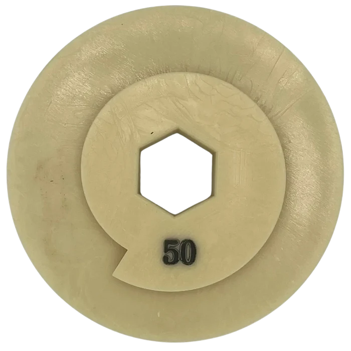 6" Straight Edge Disc With Snail Lock
