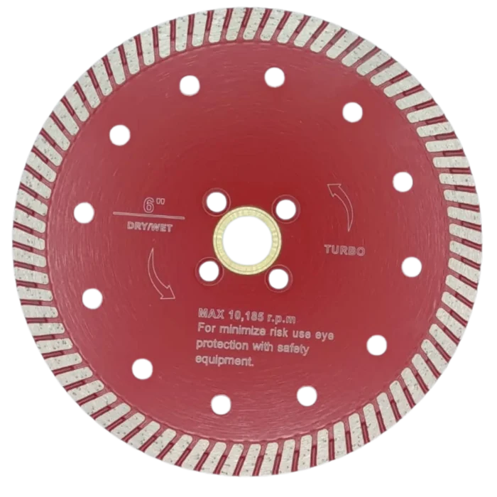 6" Turbo Blade - X Series - Red