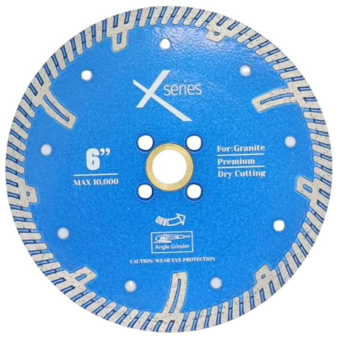 6" Turbo Blade with Protection In Blue Color