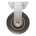 6" x 2" Dura Cushion Wheel Rigid Caster - Durable Superior Casters