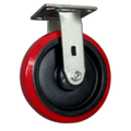 8" x 2" Poly-Pro Wheel Rigid Caster - Durable Superior Casters