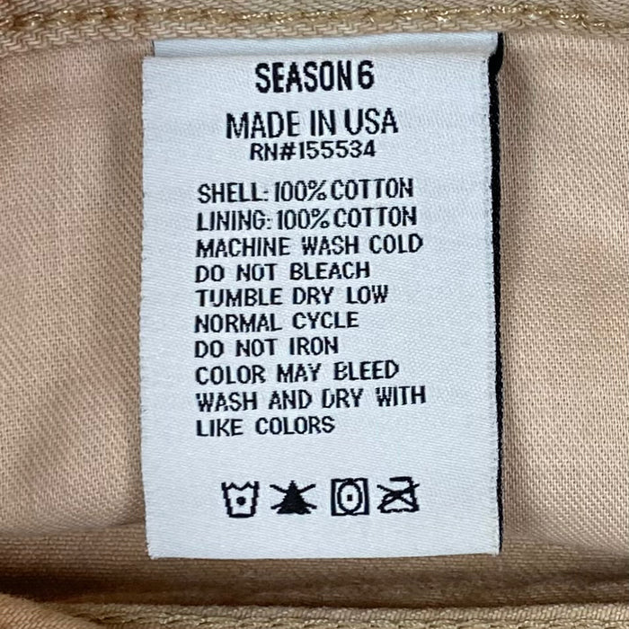 Yeezy Season 6 Denim In Washed Beige