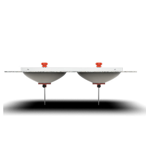 Abaco Sink Lock (48 inch) — side view