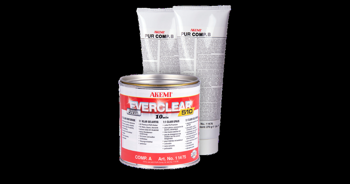 Akemi Everclear Clear Knife Grade Urethane Adhesive (395 mL Cartridge)