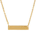 Alpha Phi Bar Necklace