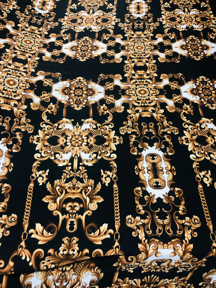 Baroque Silky structural print