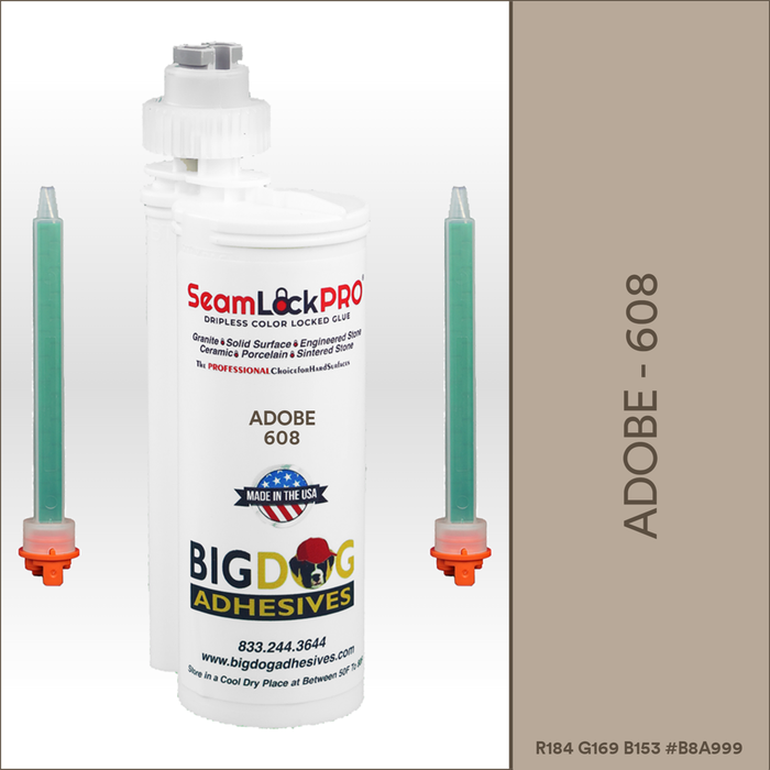 Big Dog SeamLock PRO Adobe Stone Seam Adhesive -- Dripless SL9608