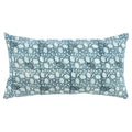 BOESEN LIGHT TEAL BOTANICAL BOHO THROW PILLOW