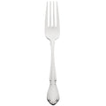 Bon Chef S1805 Queen Anne 7 3/4" 18/10 Stainless Steel Dinner Fork - 12/Pack