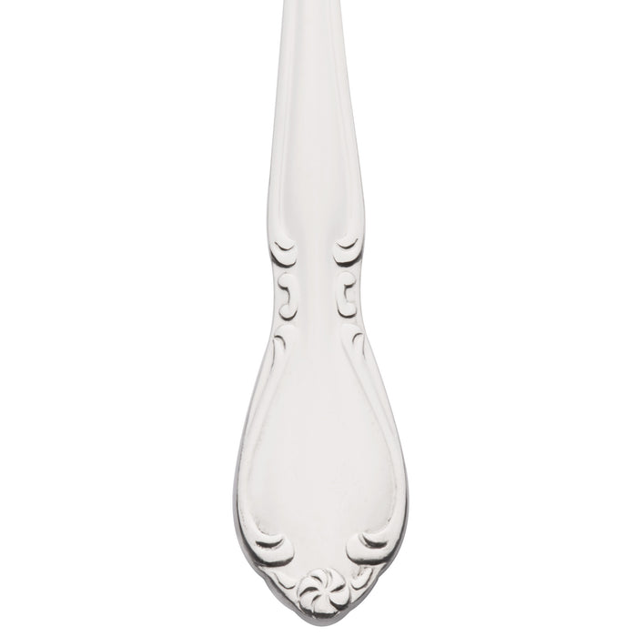 Bon Chef S1805 Queen Anne 7 3/4" 18/10 Stainless Steel Dinner Fork - 12/Pack