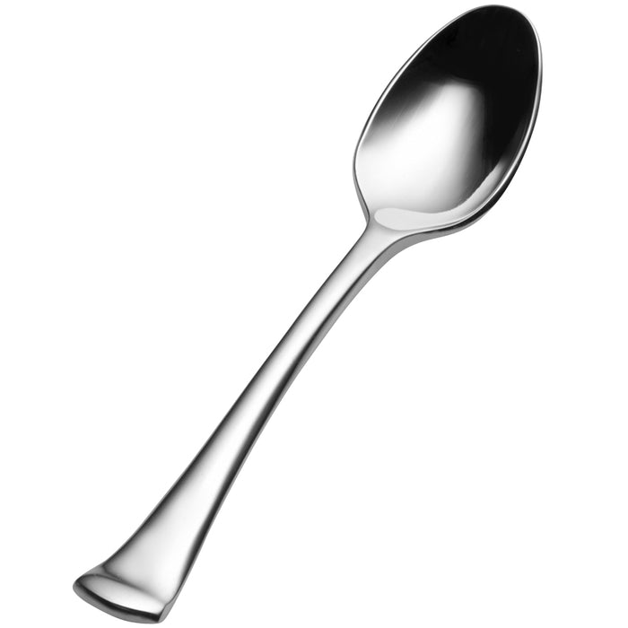Bon Chef S3216 Aspen 5" 18/10 Stainless Steel Extra Heavy Demitasse Spoon - 12/Pack