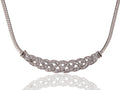 Braided Bridal Collar Necklace