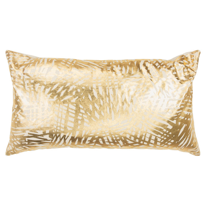BUNDGAARD METALLIC LINES ART DECO THROW PILLOW