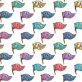 Camp Pennant Minky Blanket