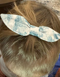 Cayetana Mini Toile Bow/ Hair Clip