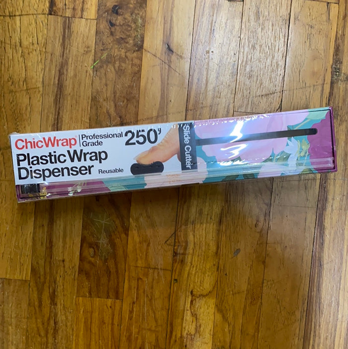 CHICWRAP PLASTIC WRAP DISPENSER/FLORAL