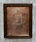 Copper Carlton Hotel Plaque