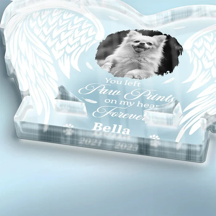 Pet Lovers, Dog Lovers, Cat Lovers, Memorial - Custom Photo If Love Could Have Saved You - Personalized Custom Shaped Acrylic Plaque