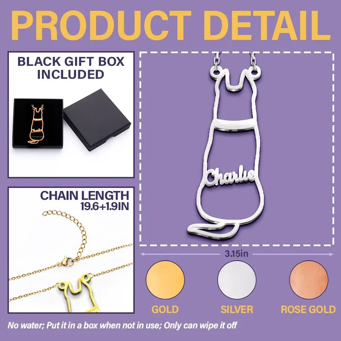 Pet Lovers,Pet Mom,Dog Lovers,Dog Mom,Memorial,Love - Cute Minimalist Dog Silhouette Jewelry For Dog Lovers Dog Moms - Personalized Letter Necklace