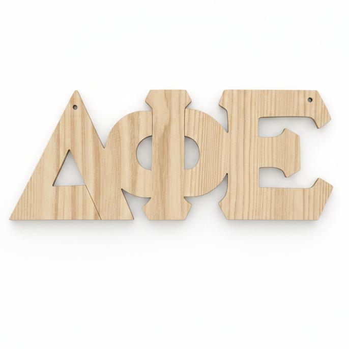 Delta Phi Epsilon Wood Door Deck - Clearance