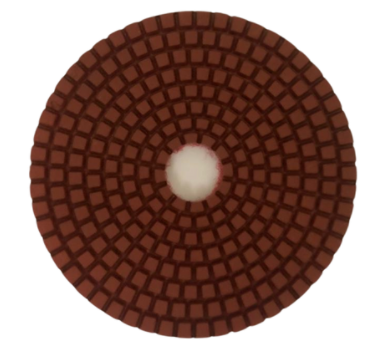 Diamax Cyclone R Series 4 Inch Polishing Pad for Granite and Stone - dimensions