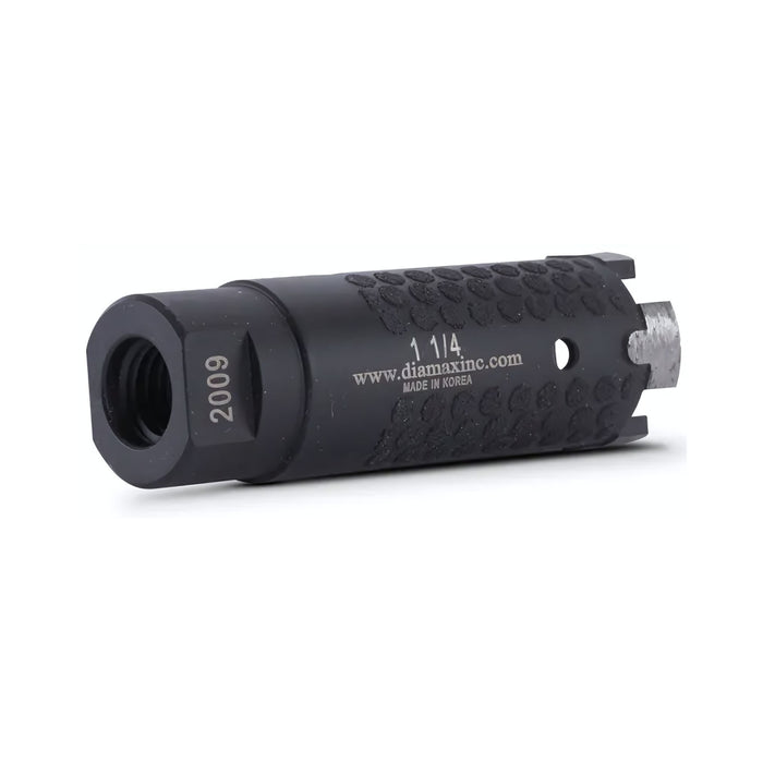 Diamax Cyclone Dry Wet Side Protection Core Bits - in use