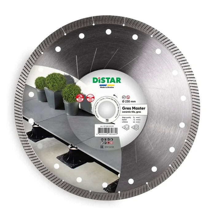 DiStar Gres Master 9 Diamond Blade  High-Performance Cutting for 20mm Porcelain Gres