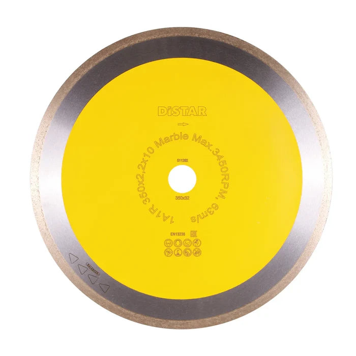 DiStar Marble Diamond Blade 4.516  Smooth Wet Cutting for Marble & Granite