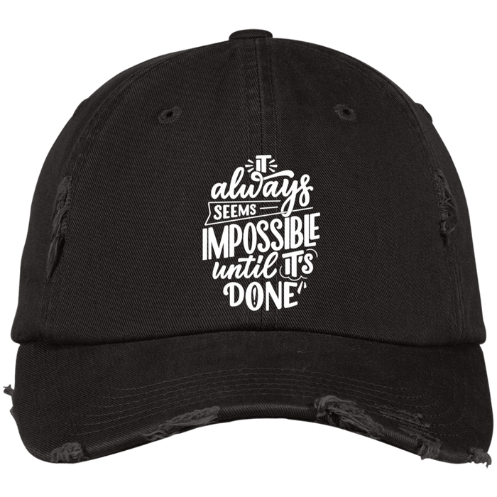 Distressed Dad Cap
