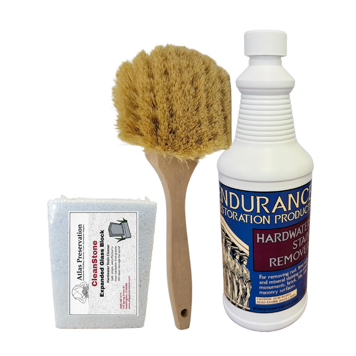 Endurance Hardwater Stain Cleaning Set - Small-Endurance Restoration Products-Atlas Preservation