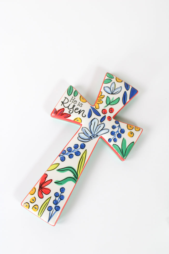 Flower Garden Cross