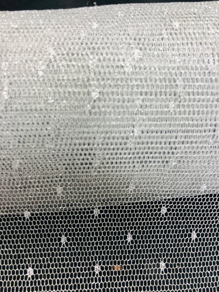 French dotted mesh
