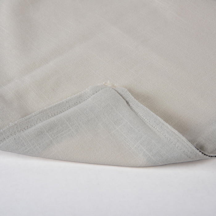 FRISK IVORY SOLID MODERN INDUSTRIAL  THROW PILLOW