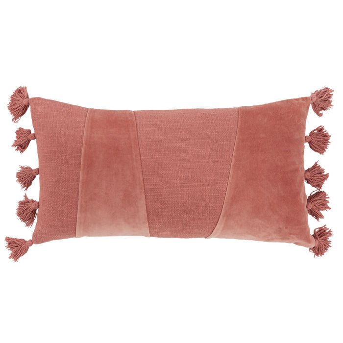 FUGLSANG LIGHT TERRA COTTA GEOMETRIC MODERN INDUSTRIAL THROW PILLOW