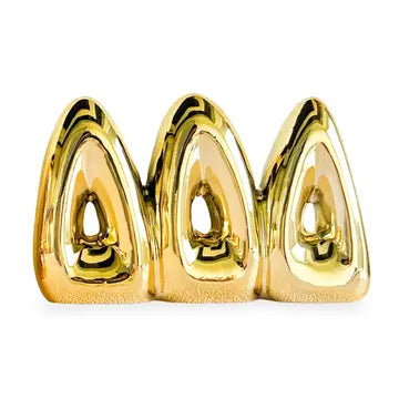 Gold Bubble Shelf Letter-Delta Delta Delta