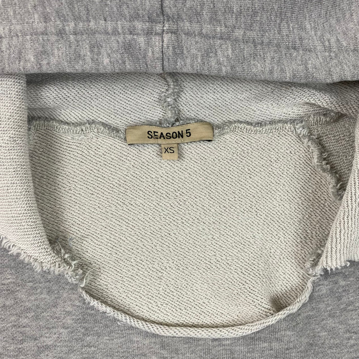 Yeezy Season 5 Heather Raglan Hoodie