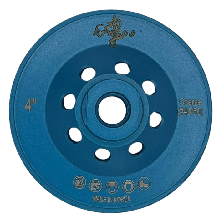 Kratos 4" Turbo Resin Filled Cup Wheel