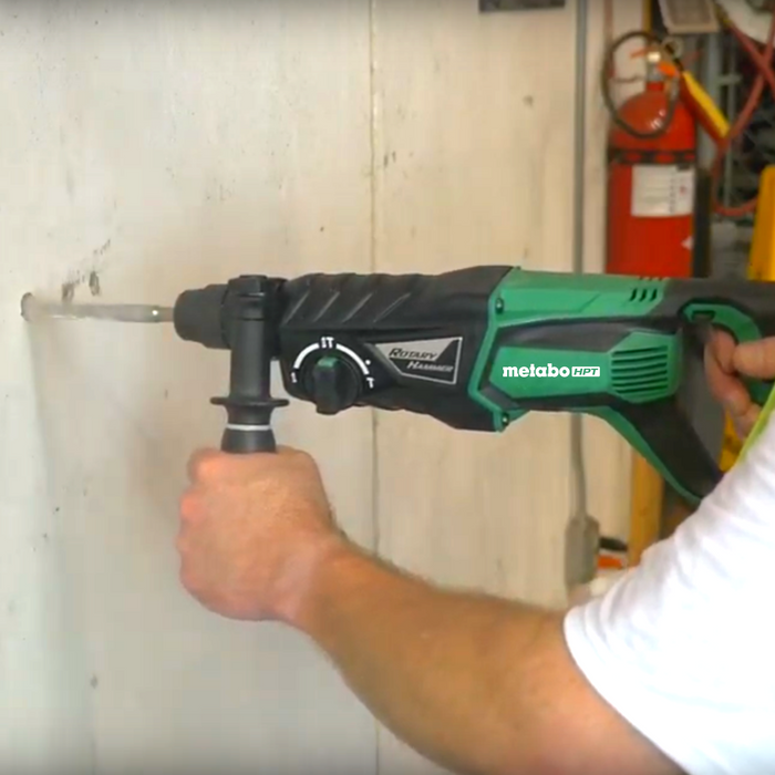 Metabo HPT DH26PF Rotary Hammer - 1" 3 Mode D-Handle SDS Plus