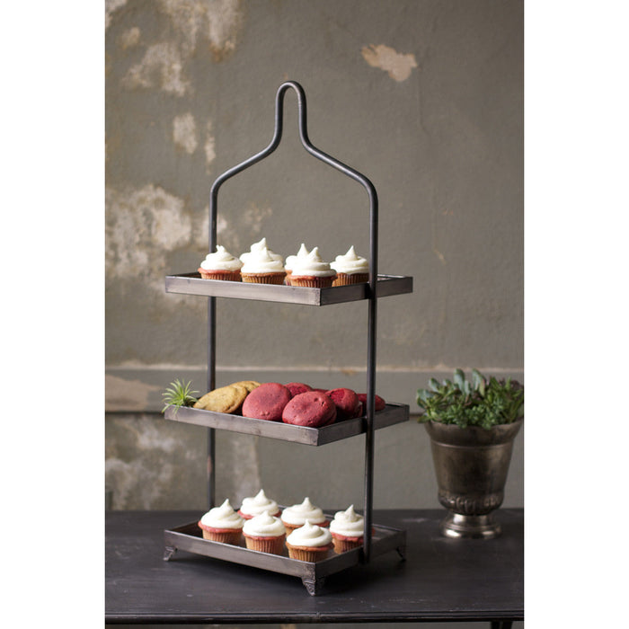 Metal Three Tiered Display - Chapin Furniture