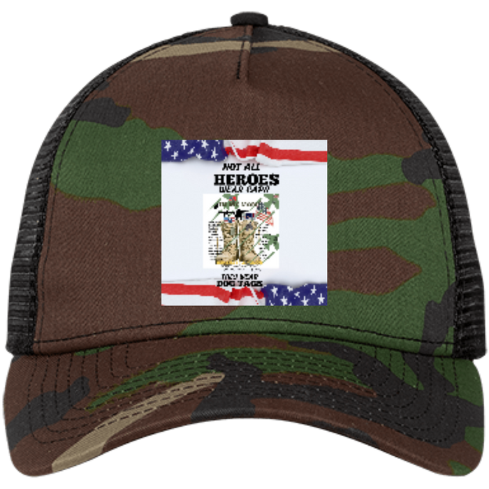 NOT ALL HEROES WEAR HATS- Snapback Trucker Cap