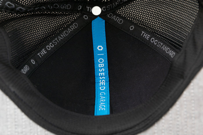 Obsessed Garage Dialed In Label Hat