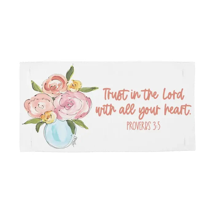 "Proverbs 3:5" Lumbar Pillow Swap